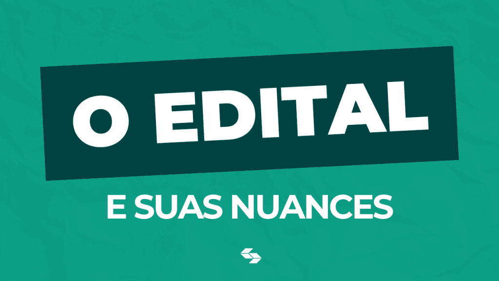 edital e suas nuances